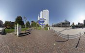 Frankfurt am Main - Des Eurosymbol vor der EZB